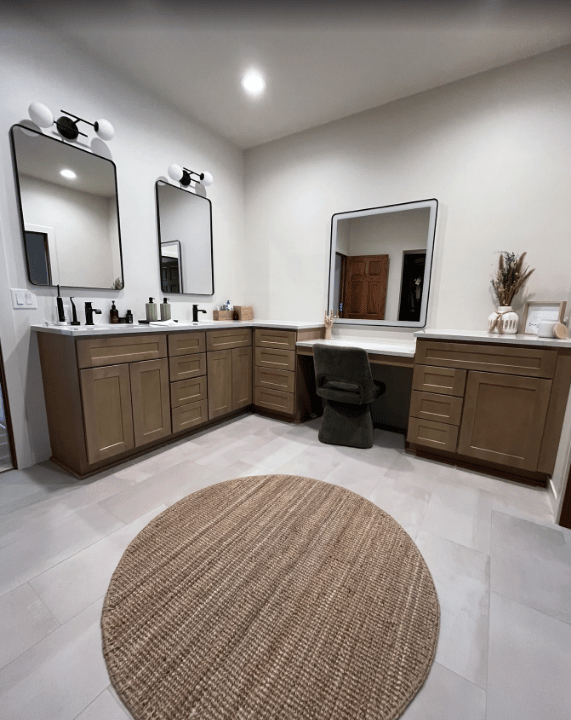 bathroom vanity remodel in MN